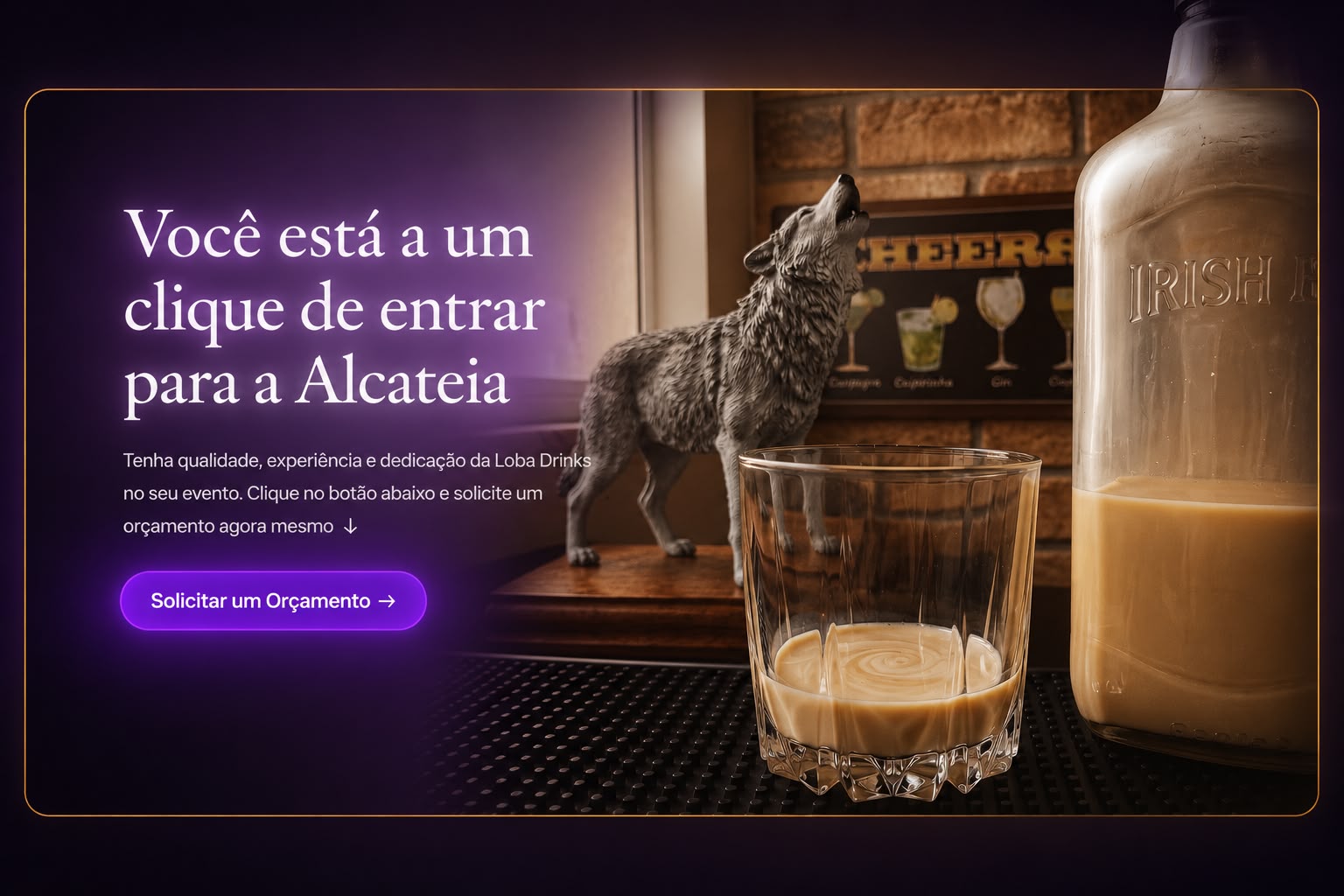 Barman para casamentos
